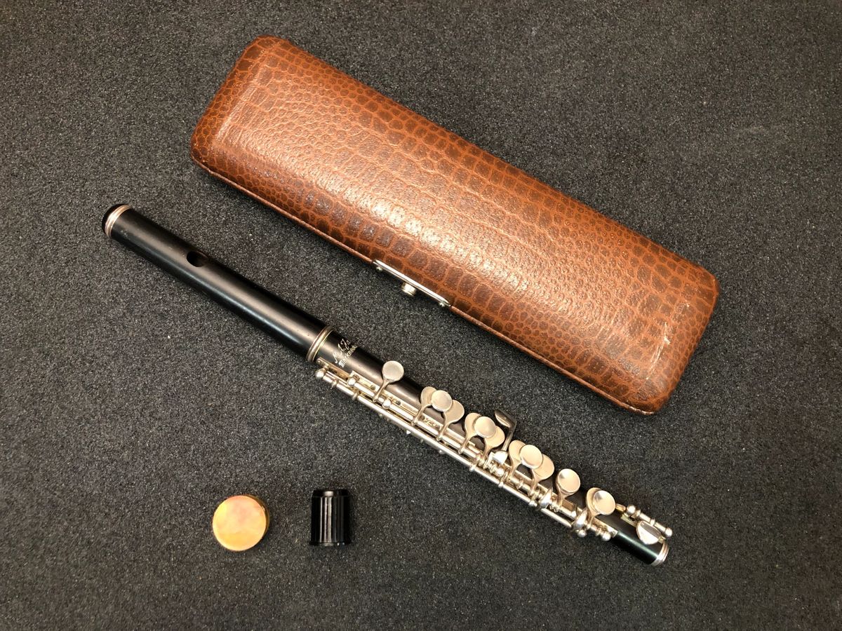 M.A. Jahn Markneukirchen piccolo flute SOLD